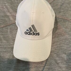 Adidas White Cap